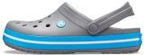Crocs Crocband, Zuecos Unisex Adulto, Charcoal/Ocean, 41/42 EU