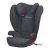 CYBEX Silver Silla de coche para bebés Solution B-Fix, Para coches con y sin Isofix, Grupo 2/3 (15-36 kg), Desde los 3 hasta los 12 años aprox., Gris (Steel Grey)