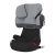 Cybex Silver Solution X2-Fix – Silla de coche con y sin Isofix, Grupo 2/3 (15-36 kg), Desde los 3 hasta los 12 años aprox., Cobblestone (light grey)
