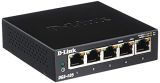 D-Link DGS-105 – Switch de red (5 puertos Gigabit RJ-45, 10/100/1000 Mbps, chasis metálico, IGMP snooping