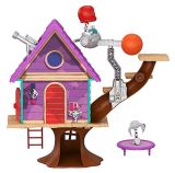 Disney 101 Dalmatian Street Casita del árbol de Dylan con accesorios, juguete niños +5 años