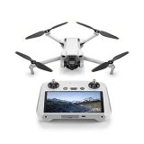 DJI Mini 3 (DJI RC) – Dron Mini con Mando a distancia y cámara, ligero y plegable con vídeo 4K HDR, 38 min de tiempo de vuelo, Grabación vertical y funciones inteligentes