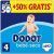 DODOT Bebé-Seco – Pañales Talla 4, 192 Pañales, 9-14kg, BOX ANIVERSARIO +50% GRATIS