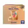 Durex Preservativos Real Feel, Sensación Piel con Piel, Sin látex, 96 condones