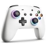 ECHTPower Mando Inalámbrico para Switch/Lite/OLED, Pro Controller para PC con Función de Despertar/Botón Sync/Turbo y Vibración/Giroscopio/Led RGB/Programable