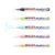 edding 5100 marcador acrílico de trazo medio – surtido (pastel) – juego de 5 rotuladores acrílicos resistentes al agua – punta redonda 2-3 mm – pintura acrílica para lienzo, madera y piedra