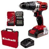 Einhell Taladro percutor con batería TE-CD 18/2 Li +22 (1×2,5 Ah) PXC (iones de Li, 18 V