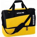 erima 723338 Bolsa de Deporte con Compartimento Inferior, Amarillo/Negro, M