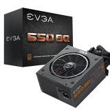 EVGA 650 BQ, 80+ BRONZE 650W, Semi Modular, Incluye Power On Self Tester, Fuente de Alimentación 110-BQ-0650-V2