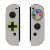 eXtremeRate Carcasa D-Pad Versión con ABXY Drecctión Botones para Nintendo Switch Joycon OLED Funda de Agarre Reemplazo Shell para Nintendo Switch Joycons No Incluye Carcasa de Consola(SFC SNES EU)
