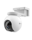 EZVIZ 2K Cámara de Vigilancia Exterior WiFi Inalámbrica 3MP Cámara de Batería Duración de 210 Días de 10400mAh, Audio Bidireccional, Detección Inteligente de Personas, Visión Nocturna en Color, CB8