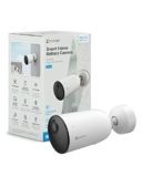 EZVIZ Camara Vigilancia WiFi Exterior sin Cables, Batería Recargable de 120 Días, 1080P Cámara IP de Seguridad con Impermeable, Detección de Movimiento PIR, Visión Nocturna, Audio de 2 Vias, CB3