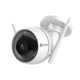 EZVIZ Cámara Vigilancia Wifi Exterior 2K+ Cámara Bala de Seguridad con Visión Nocturna en Color, Personaliza Alertas de Voz, AI Detección de Persona, IP67, C3W Pro 4MP