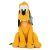 Famosa Softies – Peluche Pluto de la película Disney, de tamaño medio y textura suave y blandita