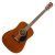 Fender CD-60SCE Dreadnought Natural, diapasón de nogal, toda de caoba