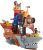 Fisher-Price Imaginext Caribe Imaginext Barco Pirata Tiburón, Multicolor (Mattel DHH61)