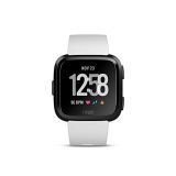Fitbit Versa – Reloj Deportivo Smartwatch Deportivo, Unisex Adulto, Negro/Blanco, Talla Única