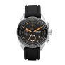 Fossil Reloj Cronógrafo para Hombres de Cuarzo con Correa en Silicona CH2647