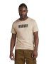 G-Star RAW RAW. felt r t, Camisetas para Hombre, Beige (westpoint khaki D23710-336-C531), L