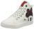Geox JR CIAK GIRL F Zapatillas Niñas, Blanco (White/Red)