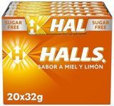 Packs x20 Halls Miel y Limón a precio de chollo.