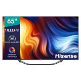 Hisense ULED Smart TV 65U7HQ (65 «) 600-nit 4K HDR10+, 120 Hz, Dolby Vision IQ, Disney+, Freeview Play, Alexa Built-in, HDMI 2.1, Modo Filmmaker, Certificado Freesync (Nuevo 2022)