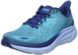 HOKA ONE One Clifton 8, Running Shoes Hombre, Bellwether Blue/Scuba Blue, 44 EU