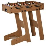 HOMCOM Futbolín Plegable para Niños y Adultos con estructura resistente por tan solo 52 euros