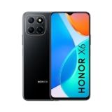 HONOR X6 Smartphone, Telefono Móvil de 4+64GB, Soporta Memoria Externa hasta 1TB, Cámara Triple 50MP, Procesador Helio G25 de 8 Núcleos, Batería 5000 mAh, Pantalla 6,5″, Dual SIM, Android 12, Negro