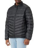 Jack  Jones Jjehero Puffer Collar Noos Chaqueta, Black, M para Hombre