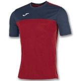 Joma Winner Camisetas Equip. M/C, Hombre, Rojo Marino