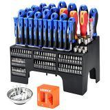 Juego Destornilladores Magnéticos Profesionales, SORAKO 118PCS Set Destornilladores con Soporte Organizador