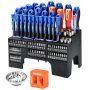 Juego Destornilladores Magnéticos Profesionales, SORAKO 118PCS Set Destornilladores con Soporte Organizador