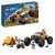 LEGO 60387 City Todoterreno 4×4 Aventurero, Coche de Juguete para Construir con Suspensión, Vehículo Estilo