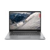 Lenovo IdeaPad 1 Gen 7 – Ordenador Portátil 14″ FullHD (AMD 3020e, 4GB RAM, 256GB SSD, AMD Radeon Graphics, Sin Sistema Operativo) Gris – Teclado QWERTY Español
