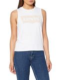 Levis Graphic WHI Camiseta, Batwing Band Tank White +