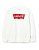 Levis Kids LVB-BATWING CREWNECK SWEATSHIRT 8E9079, Sudadera Niños, Blanco (White Marshmallow), 8 años