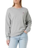 Levis Standard Crew Starstruck Heather Grey F Sweatshirt, Greys, M para Mujer