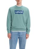 Levis Standard Graphic Crew, Sudadera, Hombre, Azul, M
