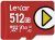 Lexar Play Tarjeta Micro SD 512GB, microSDXC UHS-I, hasta 150MB/s de Lectura, Microsd Compatible con Nintendo