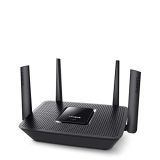 Linksys MR8300 router WiFi 5 mesh tribanda (AC2200), funciona con el sistema Velop WiFi para todo el hogar, puertos USB 3.0