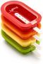 Lékué – Polo apilable classic, Silicona, Surtido multicolor, 16,5 cm, 4 Unidades