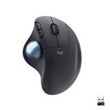 Logitech ERGO M575 Ratón Trackball Inalámbrico, Control sencillo con el pulgar, precisión y seguimiento suave