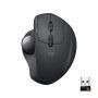 Logitech MX Ergo Trackball, Ratón Inalámbrico Ergonómico, Bluetooth/2.4 GHz