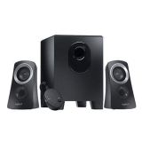 Logitech Z313 Sistema de Altavoces 2.1 con Subwoofer, Sonido Pleno, 50W de Pico, Graves Potentes, Entrada Audio