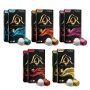 L’OR Origins Espresso Coffee Bundle – Cápsulas de Aluminio Compatibles con Máquinas Nespresso