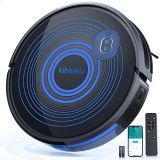 Lubluelu Robot Aspirador, 2700Pa Potente Aspirador Robot Inteligente, 600ML Depósito de Polvo, WiFi/App/Alexa Controlado