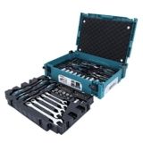 Makita E-11542 Juego de mecánicos de 87 piezas, Multicolor