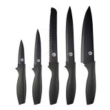 MasterChef Cuchillos Cocina, Set Cuchillo de Chef (Carne, Sierra por Pan, Verduras y Pescados), Colección de Acero Inoxidable
