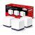 Mercusys – HALO H50G, AC1900 Mesh Wi-Fi, Doble Banda, Cobertura hasta 550 m², 3× Gigabit Puerto por Unidad, MU-MIMO, Beamforming, Control Parental, Smart Connect, 3 Unidad ( Paquete de 1)